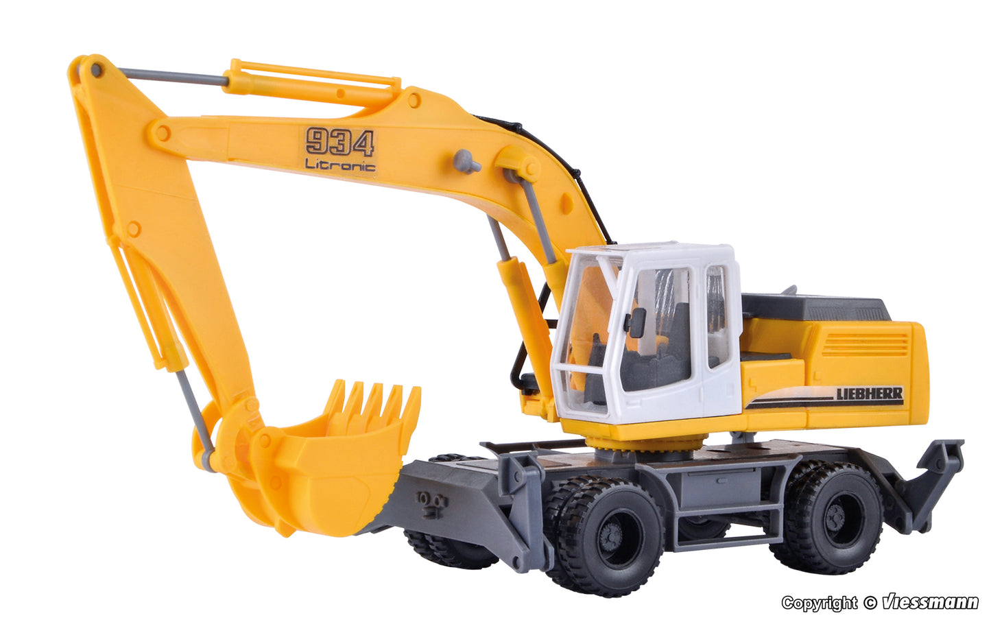 kibri 11261 H0 LIEBHERR 934 Litronic com trem de roda 1:87