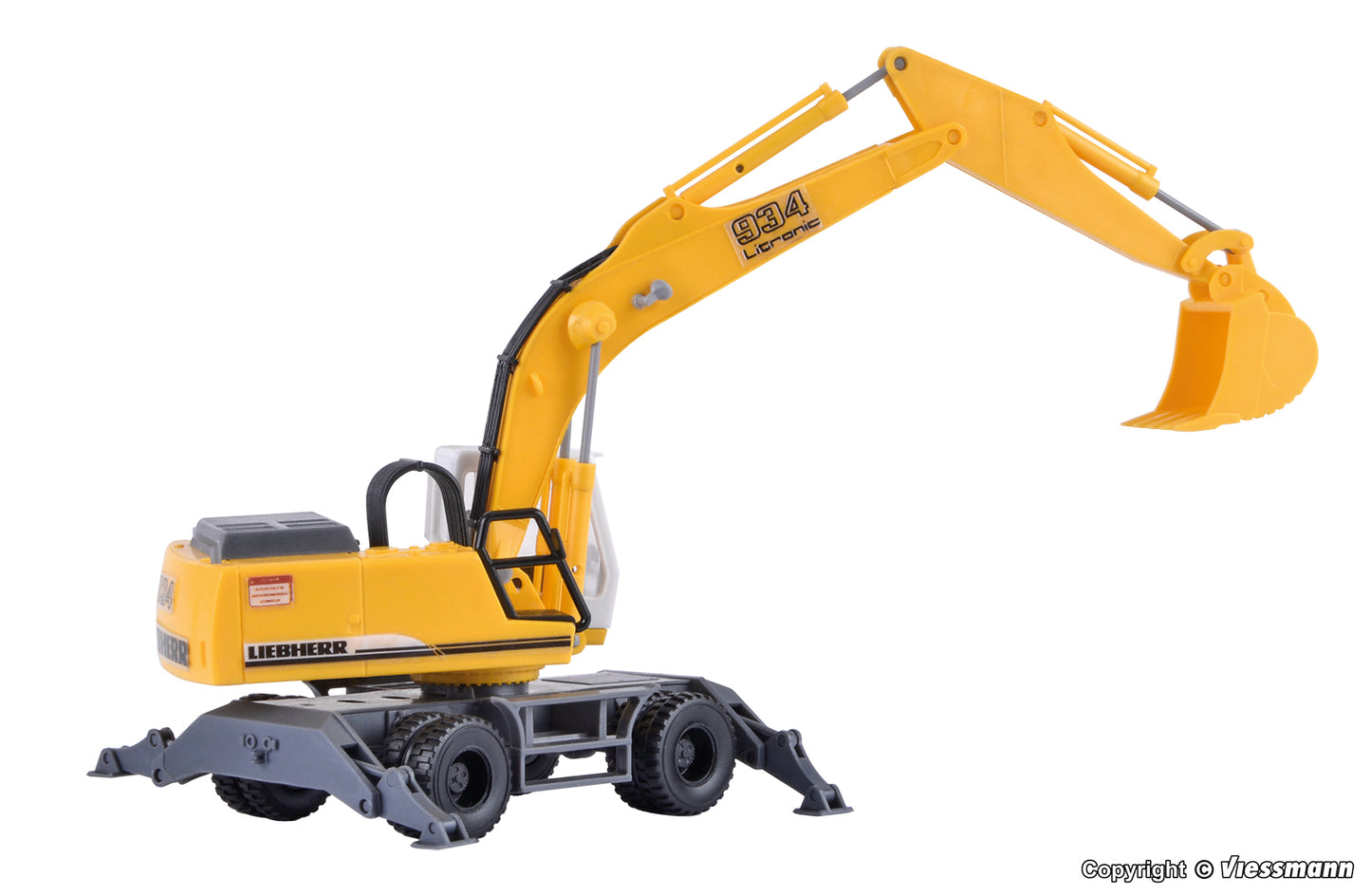 kibri 11261 H0 LIEBHERR 934 Litronic com trem de roda 1:87
