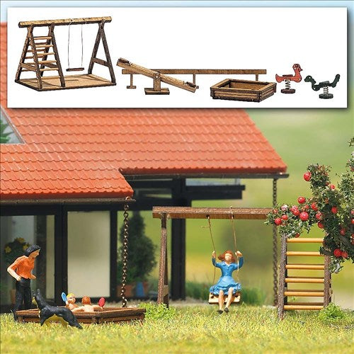 Busch 1485 Playground Equipment Ho Gauge 1:87