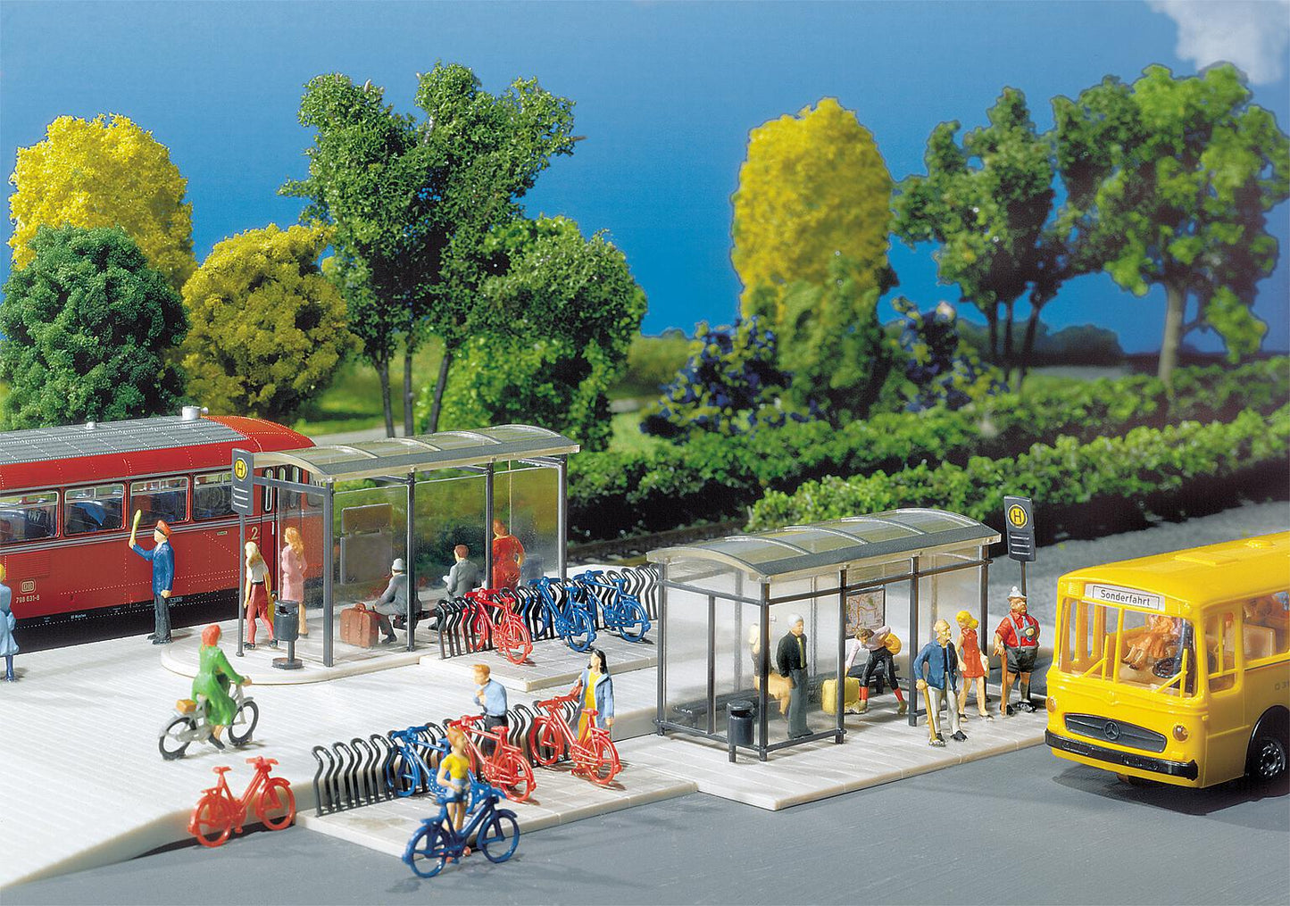 Faller 272543 - 1/160 / N Stops City Compact - Novo ramal N 1:160