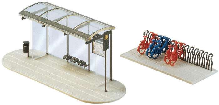 Faller 272543 - 1/160 / N Stops City Compact - Novo ramal N 1:160