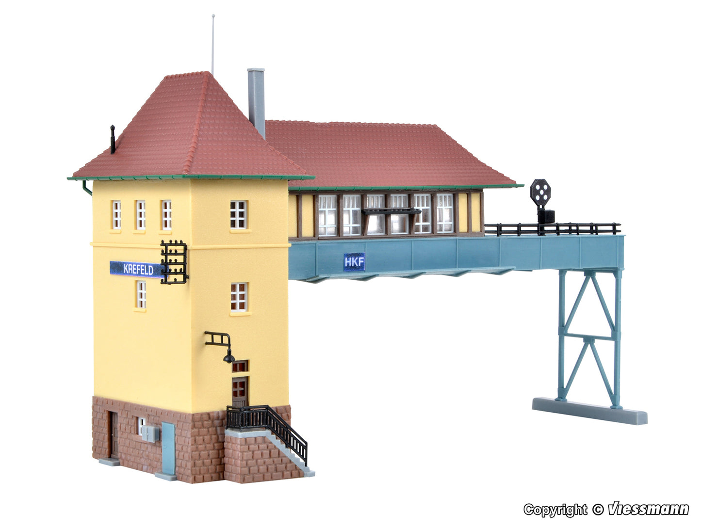 Torre de sinalização da ponte KIBRI N Krefeld | 37811 1:160 detalhe magnífico
