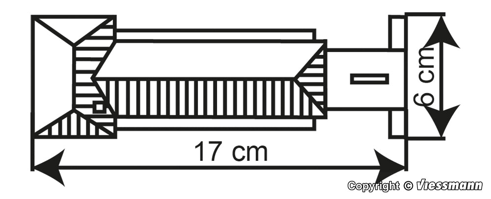 Torre de sinalização da ponte KIBRI N Krefeld | 37811 1:160 detalhe magnífico