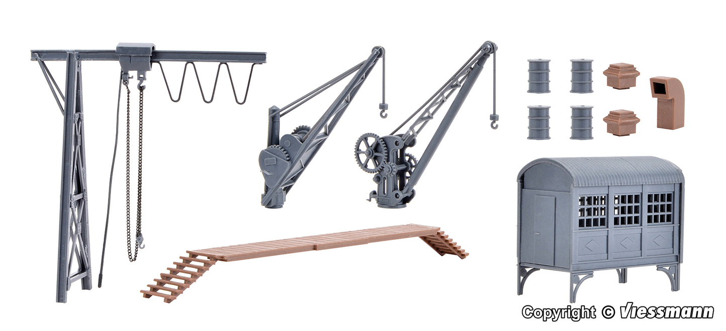 KIT DE GUINDASTE KIBRI 38101 H0 1:87