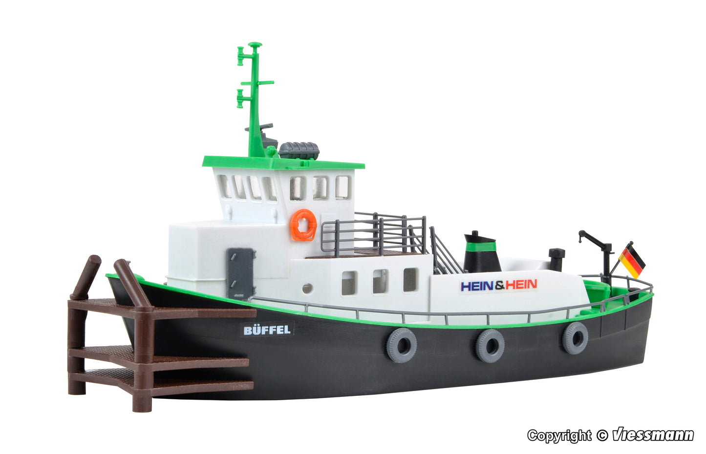 Kibri 38520 H0 Push boat 1:87