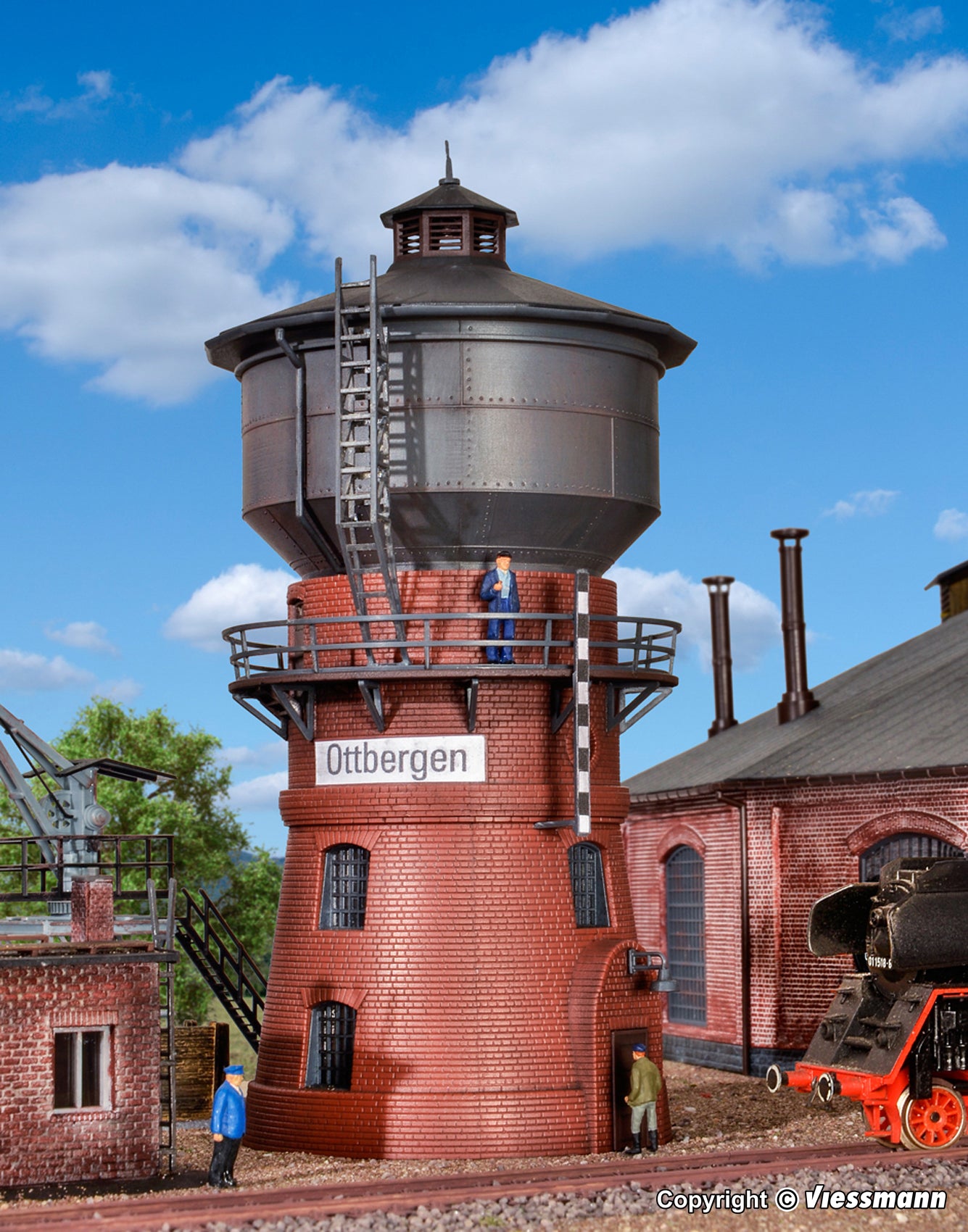 ibri 39428 H0 Water Tower 1:87