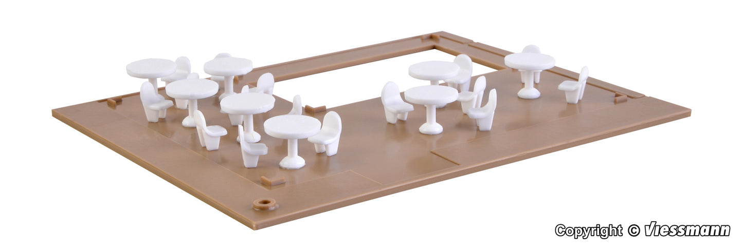 vollmer 43636 H0 McCafé (HO) 1:87