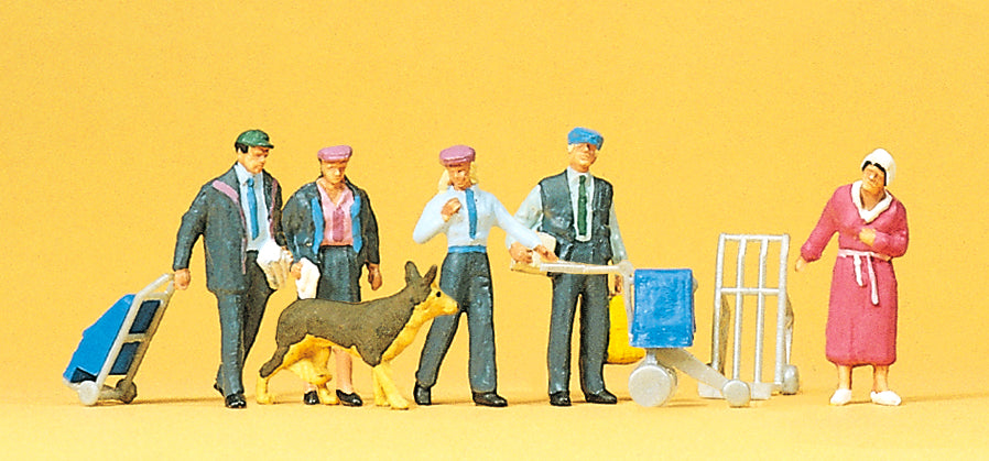Preiser 10248: Funcionários dos Correios 1:87