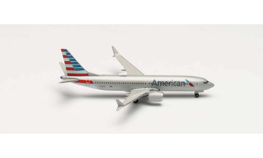HERPA 535199 AMERICAN AIRLINES BOEING 737 MAX 8 – N306RC 1:500