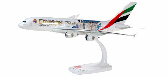 herpa 612142 Emirates Airbus A380 "Real Madrid (2018) 1.250