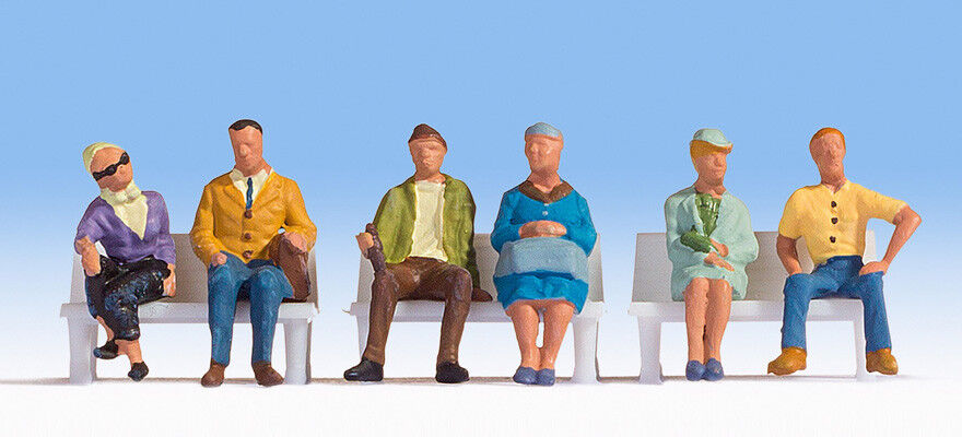 NOCH 15532 Sitting People HO 1/87