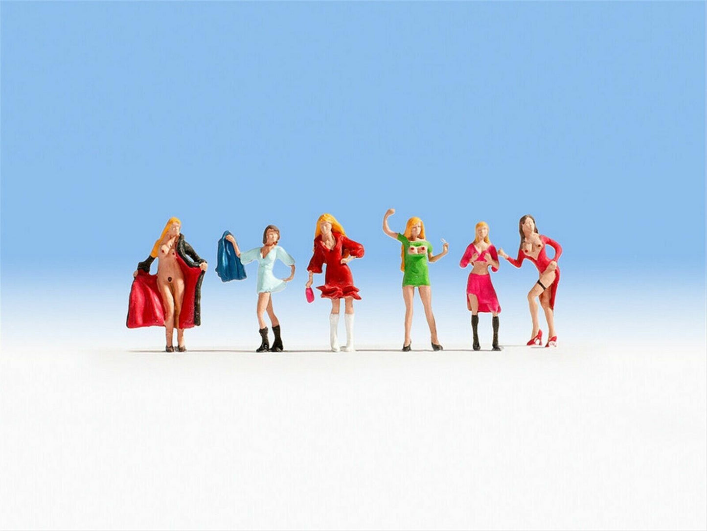 Ladies of the Night (6) Figure Set HO Gauge 1:87
