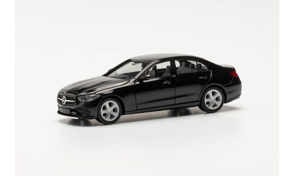 Herpa 421003 MERCEDES-BENZ C-KLASSE LIMOUSINE, SCHWARZ 1:87