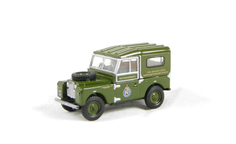OXFORD 76LAN188001 Land Rover Series civil difence 1/76 OO/HO