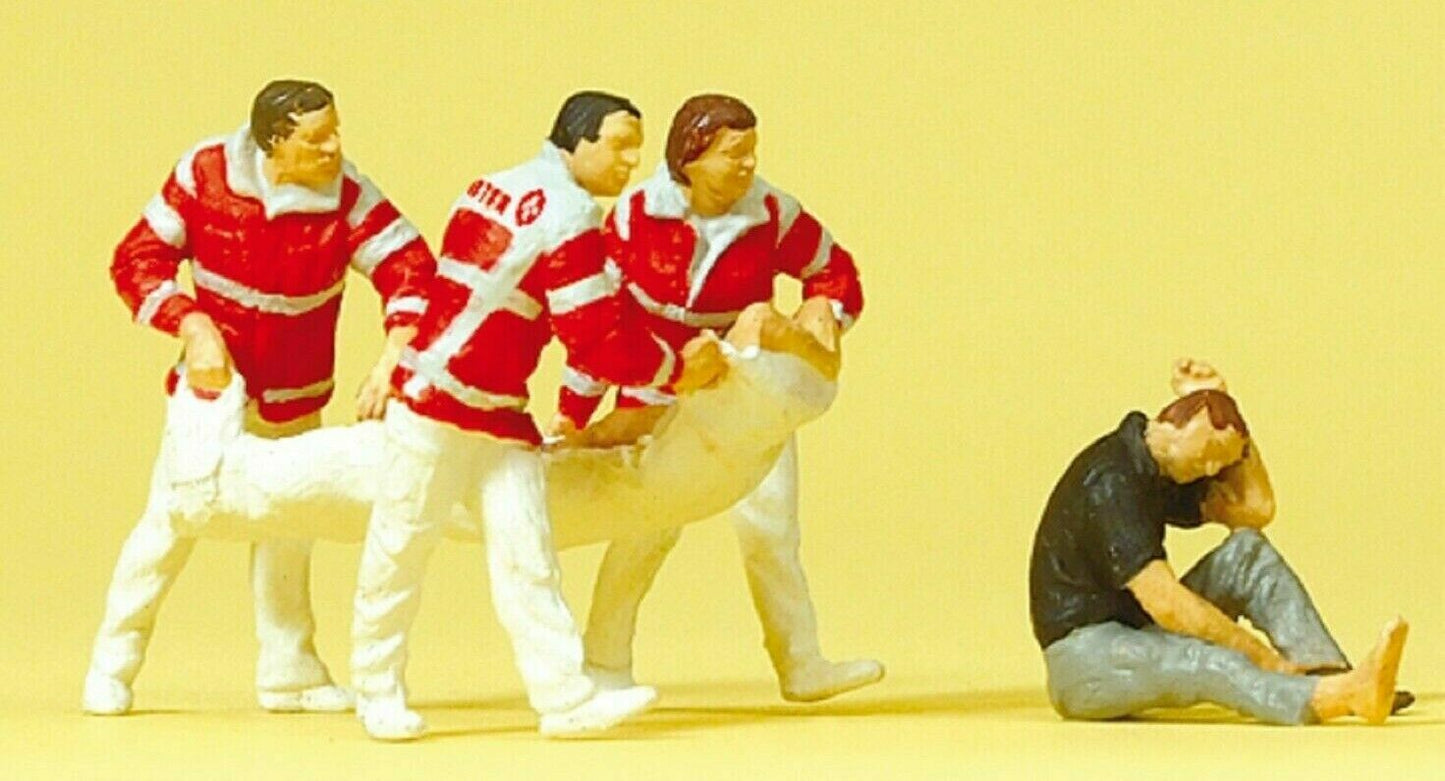 Preiser 10567 Paramedics suberb detail 1:87