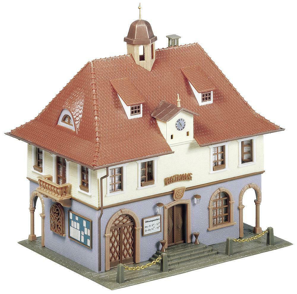 FALLER 131540 HO 1/87 Scale KIT Romantic Town Hall w/Interior Light 1:87