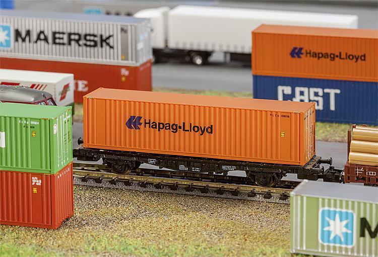 FALLER 272842 40' Hi-Cube Container Hapag-Lloyd spur N 1:160