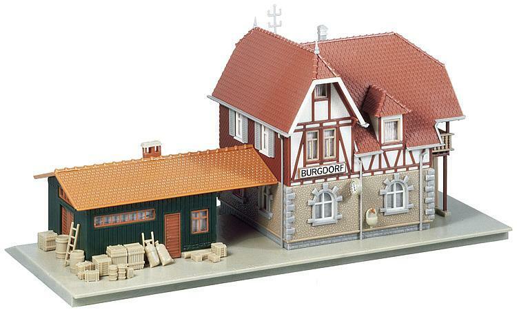 FALLER 131377 Bahnhof Burgdorf :87 suberb detail