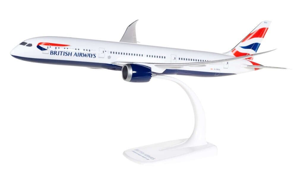 Herpa 611572 BRITISH AIRWAYS BOEING 787-9 DREAMLINER - G-ZBKA 1:200