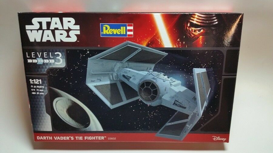 Revell Revell 03602 Star Star Wars Episode VII-Darth Vader's TIE Fighter-NEW