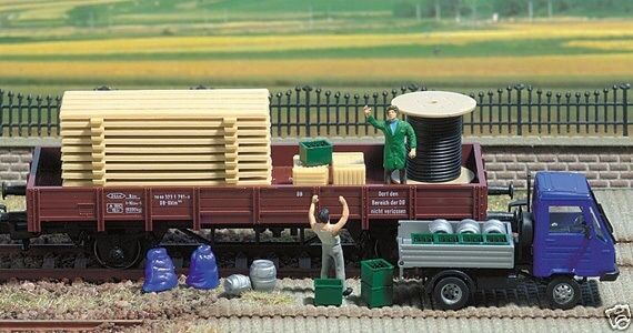 Busch 1132 Ladegut / Freight Goods 1:87 suberb detail