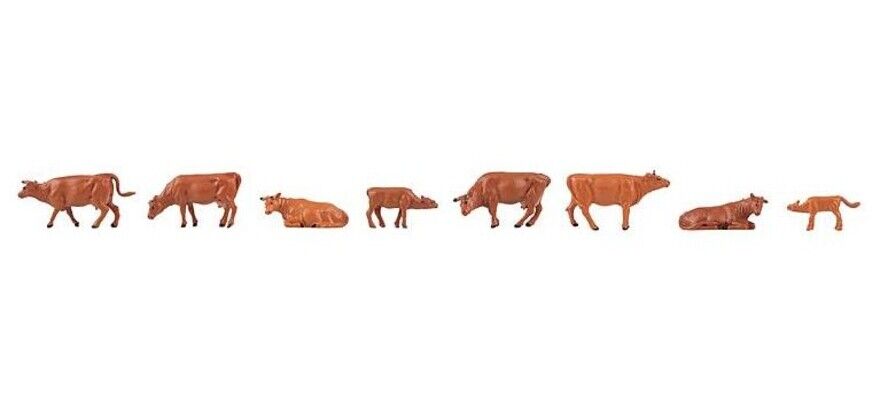 Faller 151919 8 Angeln cattle 1:87