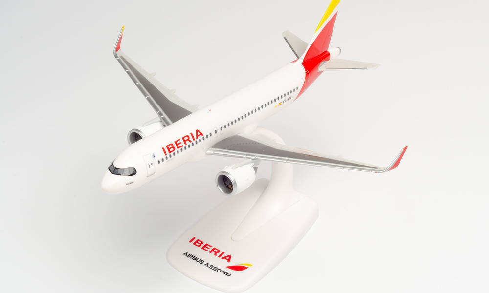 Herpa 613064 IBERIA AIRBUS A320 NEO – EC-NER 1:200
