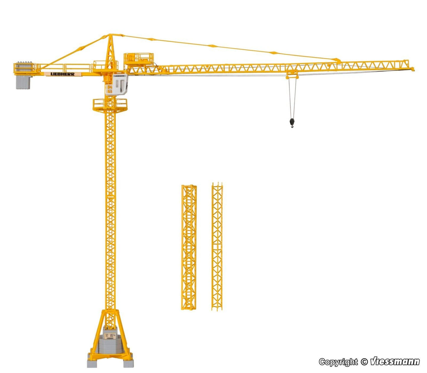 Kibri 10202 H0 LIEBHERR tower crane (HO) 1:87
