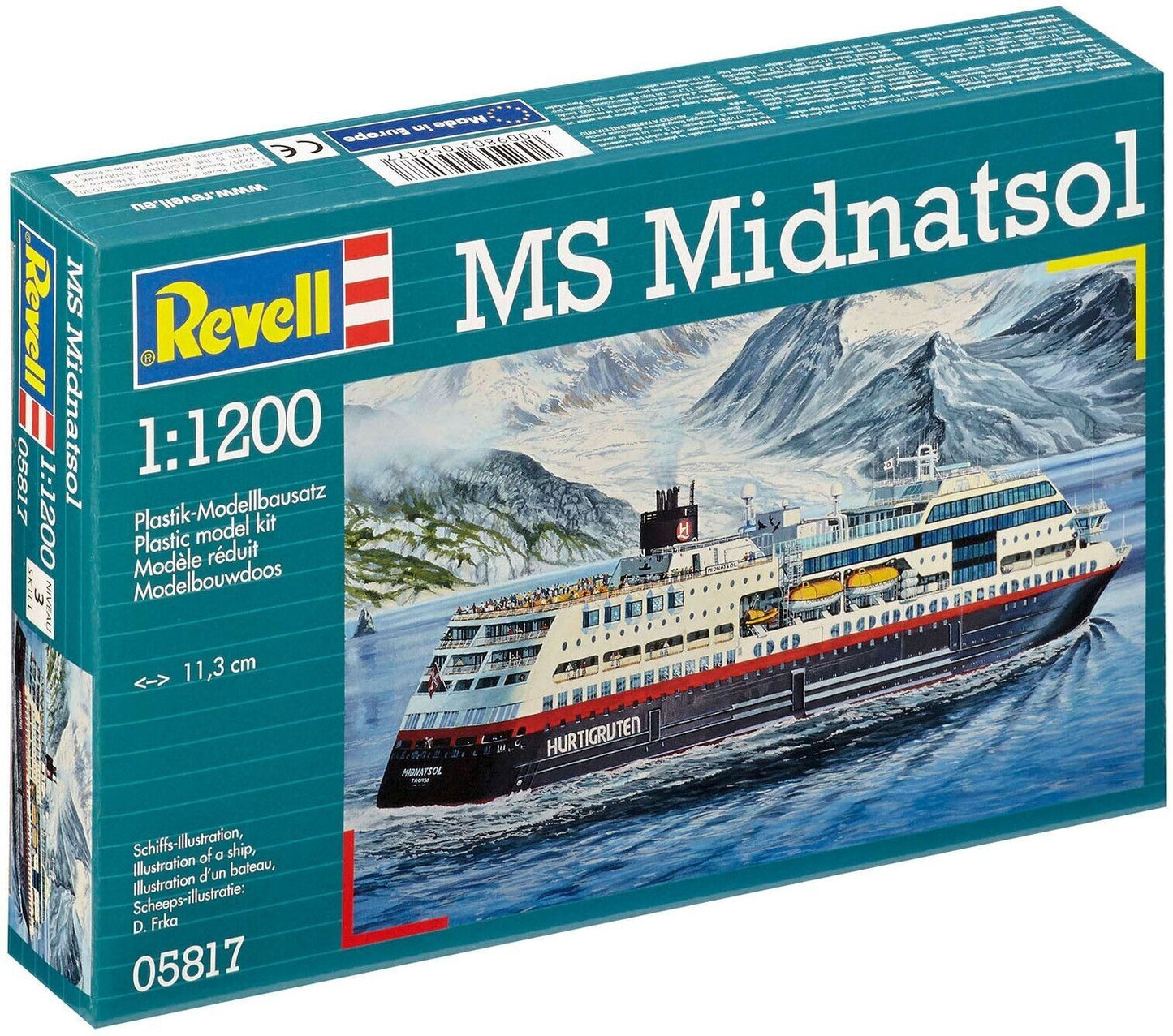 Revell 05817 MS Midnatsol escala 1:1200