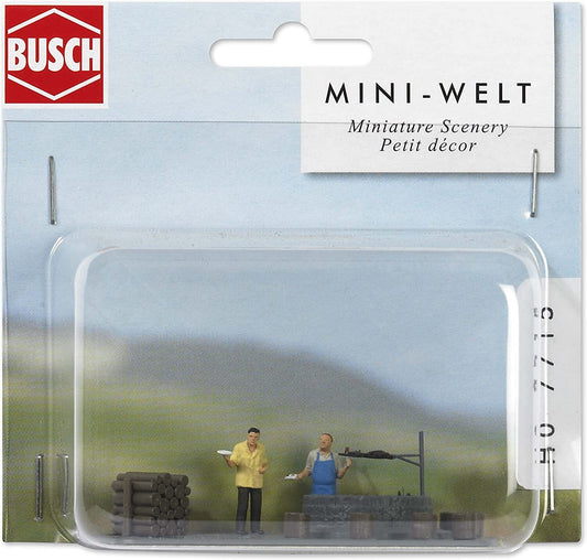 Busch 7715 – Mini World: Barbeque 1:87