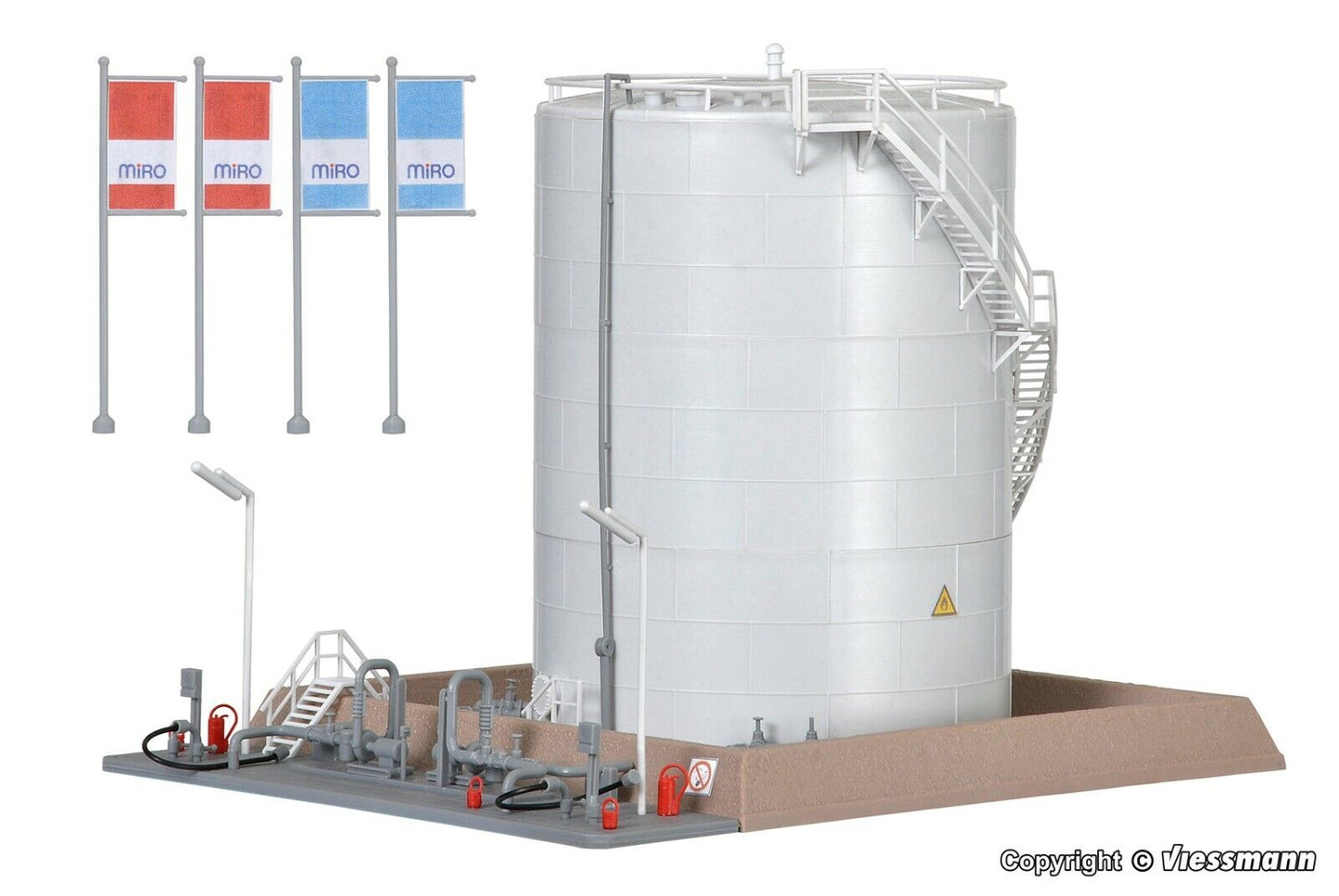 Kibri 39830 H0 MIRO deep tank (HO) 1:87