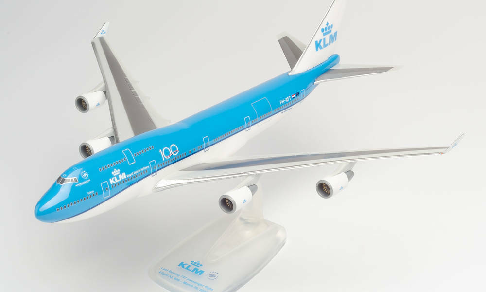 HERPA 611442 KLM BOEING 747-400 "CITY OF TOKYO" 1:250