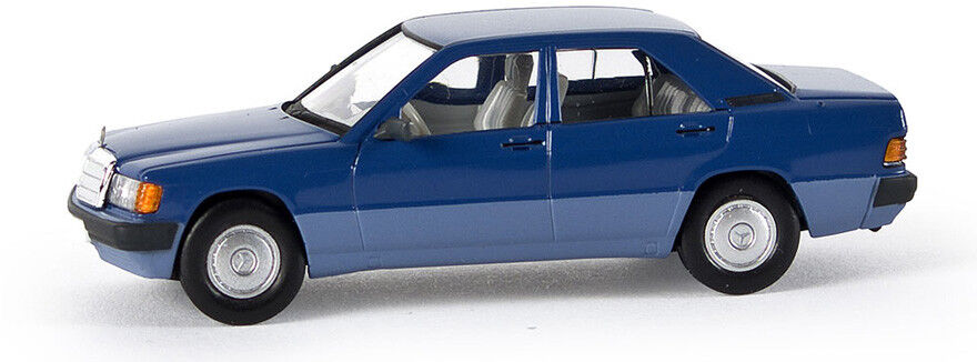 Brekina 13202 MB 190 E , blau von Starmada 1:87