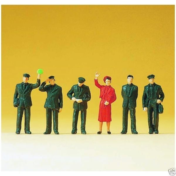 PREISER 14141 PERSONEL AMAIZING DETAIL HO 1/87