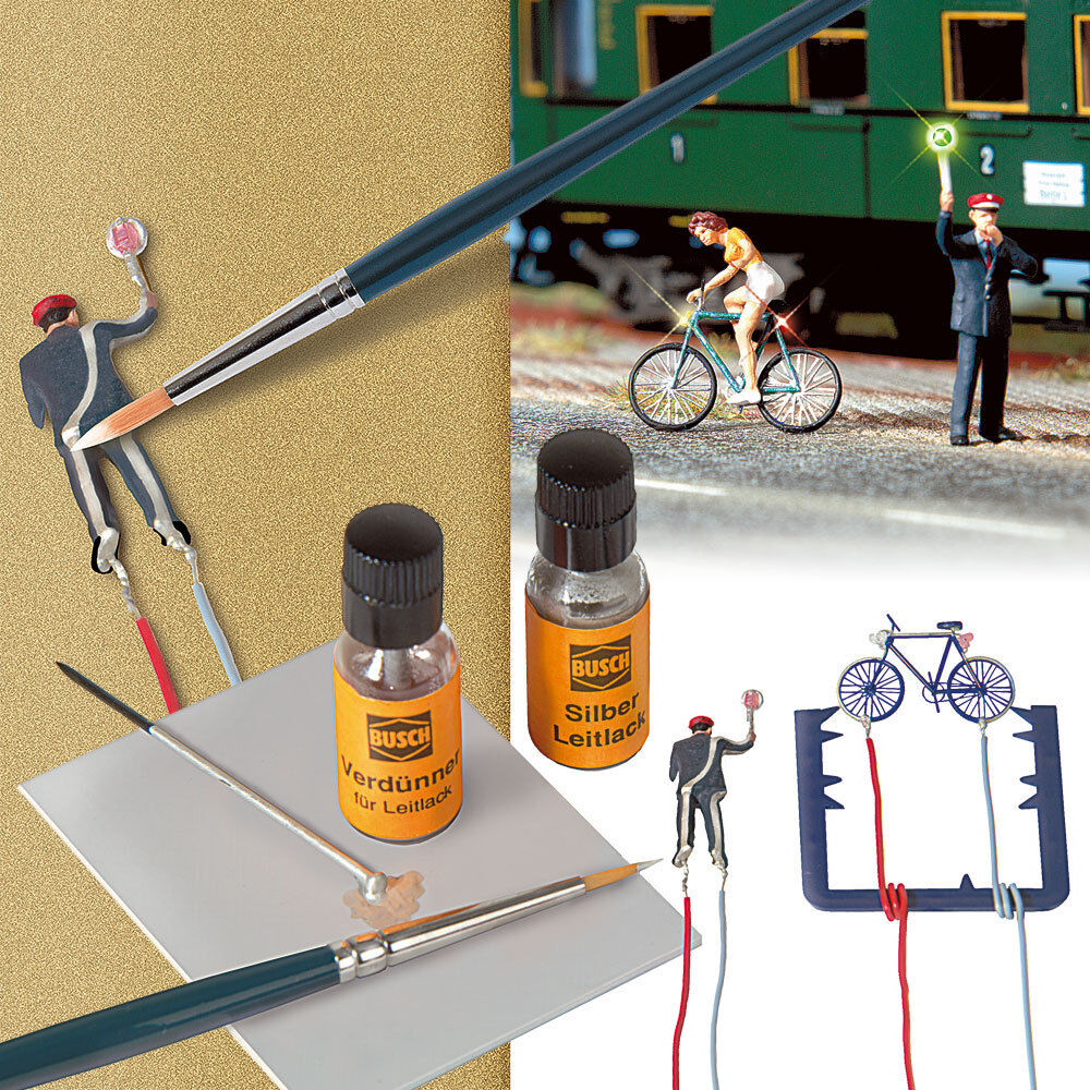 BUSCH 5900 Silver-conductive paint 1:87