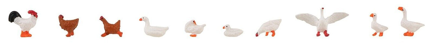 FALLER 151909 Hens, ducks and geese 1:87