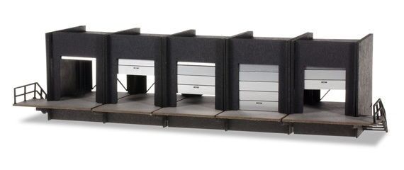 Herpa 076708 Building fronts of a forwarder building 1:87 H0 suberb detail