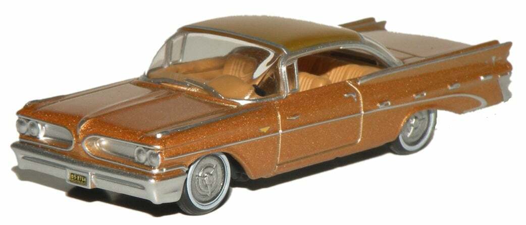 Oxford Diecast Pontiac Bonneville Coupe 1959 87PB59001 1:87