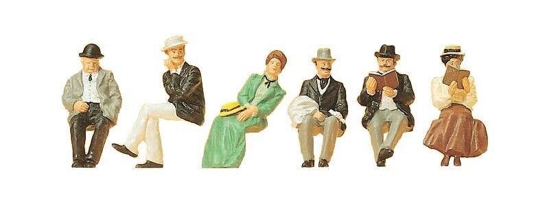 Preiser 12190 Seated passengers 1:87