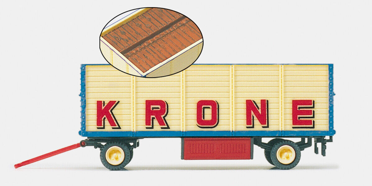 Preiser 21020 Circus Krone Equipment Trailer with Elephant Platforms 1:87
