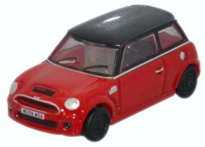 Oxford Diecast NNMN001 New Mini Chili Red spur n 1:148