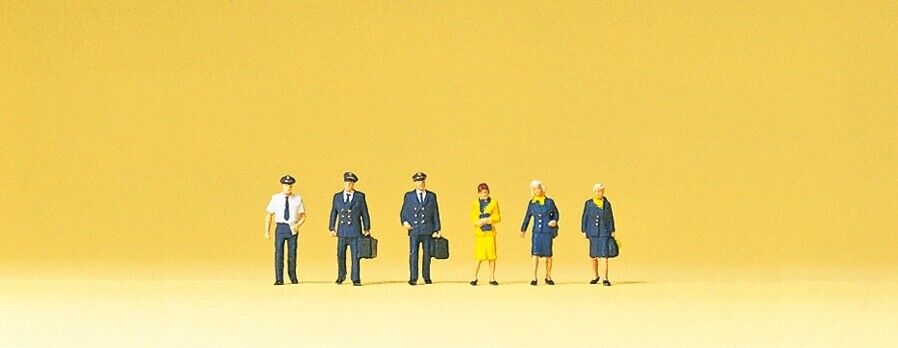 Preiser 80912 Civil Airline Personel 1:200 scale