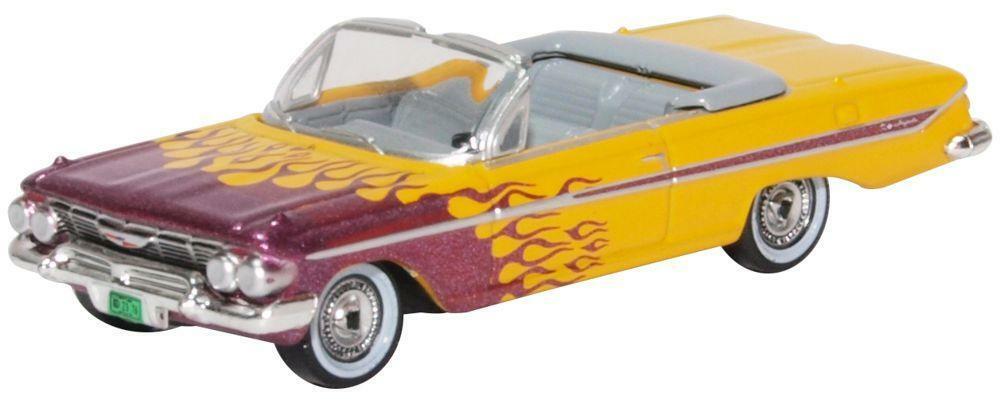 Oxford Chevrolet Impala Convertible 1961 Hot Rod Oxford Diecast 1:87 87CI6100