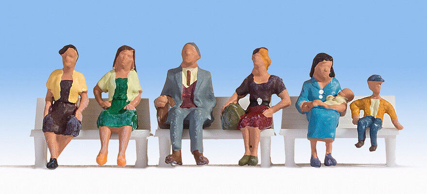 NOCH 15533 Sitting People HO 1/87
