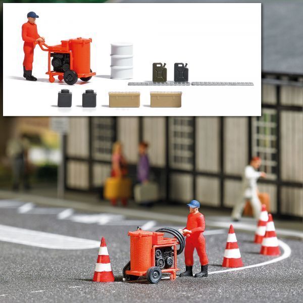 Busch 7806 Road Marking Machine 1:87 H0