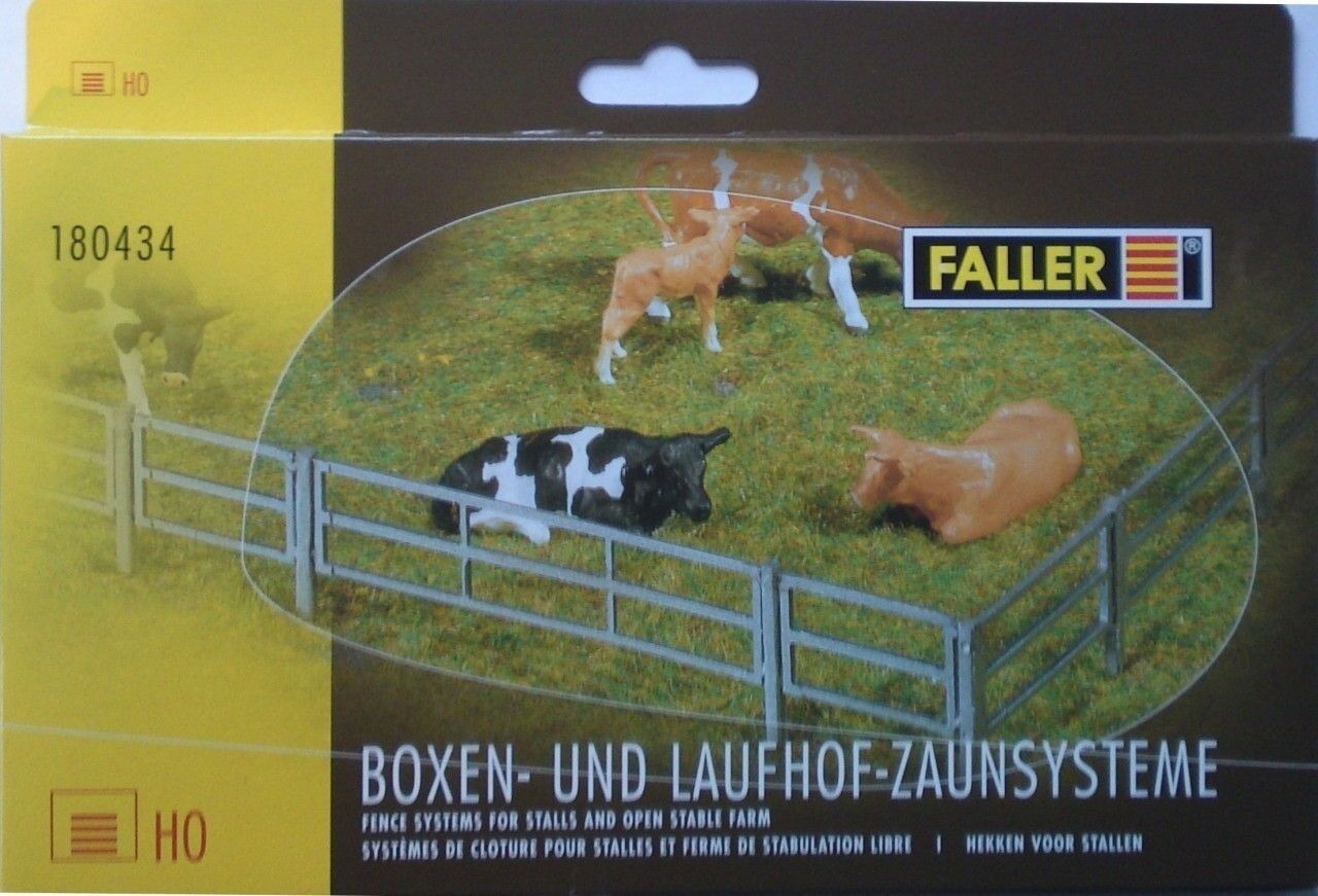 FALLER 180434 Fence Systems For Stalls & Open Stable Farms H0 1:87