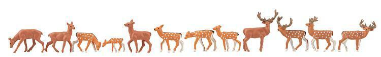 Faller 151906 Fallow deer, red deer1:87