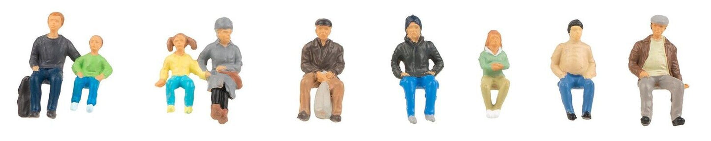 Faller 151663 Sitting people II 1/87 AMAZING DETAIL