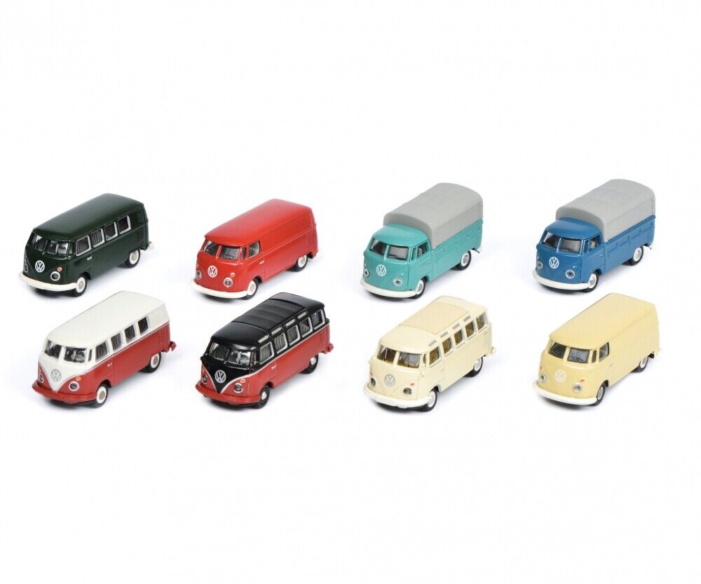 schuco 26408 VW T1, 8-er Set, 1:87