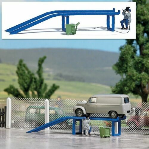 Busch 8853 - Tt Gauge - Action Set: Repair Ramp - New Tt Gauge